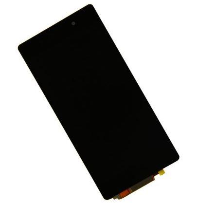 Ekranas su lietimui jautriu stikliuku Sony Xperia Z2 D6502 / D6503, juodas (HQ)