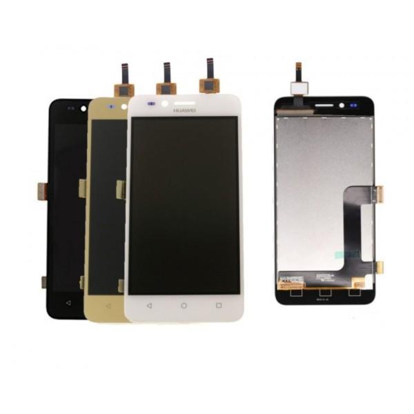 Ekranas skirtas Huawei Y3-II auksinis HQ (Tiesus sleifas / 4G)