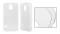 Dėklas Motorola Nexus 6, galinis iš silikono, Permatomas, ULTRA SLIM 0,3 mm