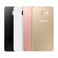 Galinis dangtelis skirtas Samsung A710 A7 2016 baltas HQ