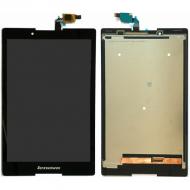 Planšetės ekranas su lietimui jautriu stikliuku Lenovo Tab 2 A8-50 / TB3-850M, juodas, (HQ)