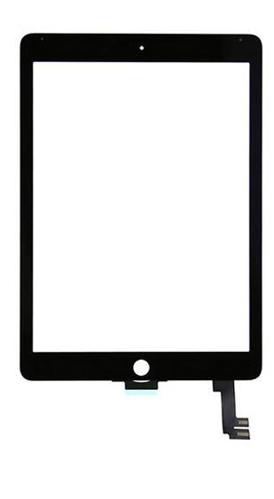 Planšetės lietimui jautrus stikliukas Apple iPad Air 2, juodas (HQ)