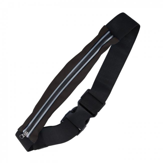 Universalus dėklas - diržas, segamas per juosmenį, juodas, PREMIUM