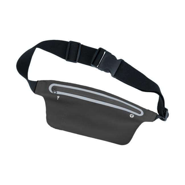 Universalus dėklas - diržas, segamas per juosmenį, juodas, SUPER FIT