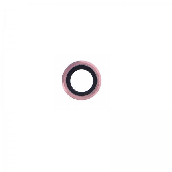 Galinės kameros stikliukas skirtas Apple iPhone 6 Plus / 6S Plus galinės kameros stikliukas rožinis