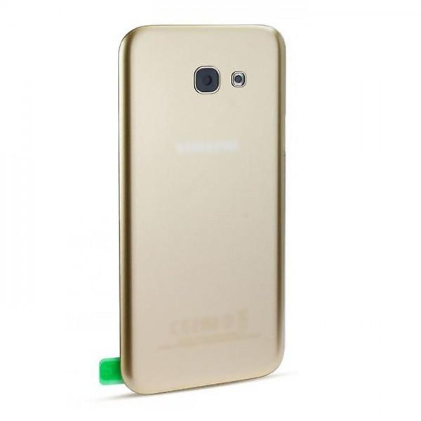 Galinis dangtelis skirtas Samsung A320 A3 2017 auksinis (su kameros stikliuku) HQ