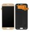 Ekranas su lietimui jautriu stikliuku Samsung A520 Galaxy A5 2017, auksinis (Original Service Pack)