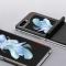 Dėklas Samsung Galaxy Z Flip5 F731, galinis iš plastiko, juodas, DUX DUCIS BRIL