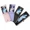 Dėklas Samsung Galaxy Z Flip5 F731, galinis iš plastiko, juodas, DUX DUCIS BRIL