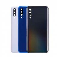 Galinis dangtelis skirtas Samsung A505 A50 / White / (su kameros stikliuku) HQ