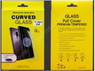 Apsauginis stikliukas Samsung G970 Galaxy S10e, klijuojamas UV klijais, UV FULL GLUE