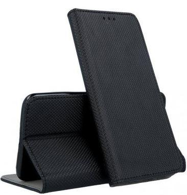 Dėklas Xiaomi Mi A3, atverčiamas į šoną, juodas, SMART MAGNET