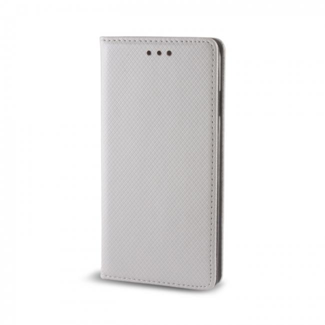 Dėklas LG X210 K7, atverčiamas į šoną, pilkas, SMART MAGNET