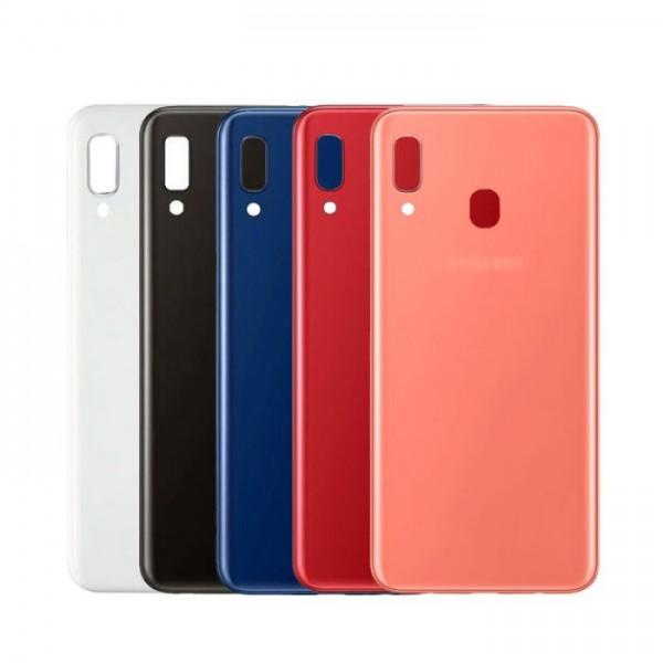 Galinis dangtelis skirtas Samsung A202 A20e 2019 juodas HQ