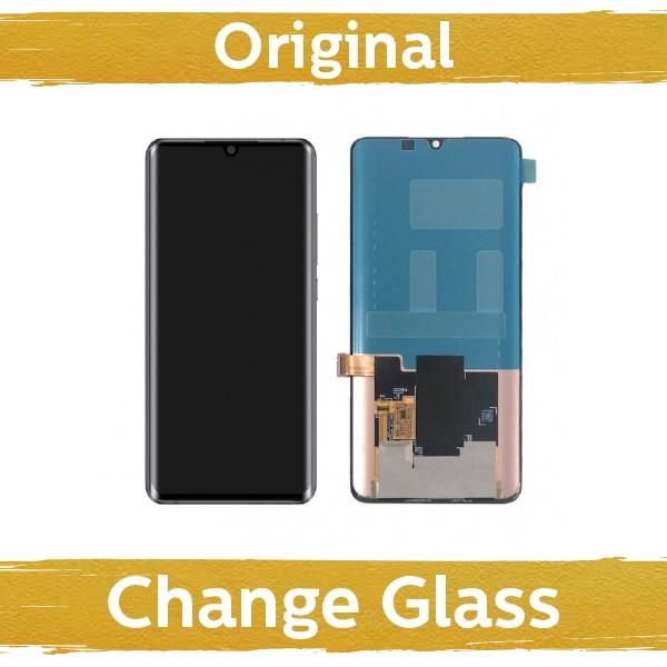 Ekranas su lietimui jautriu stikliuku Xiaomi Mi Note 10 / 10 Pro / 10 Lite, be rėmelio, (originalus restauruotas)