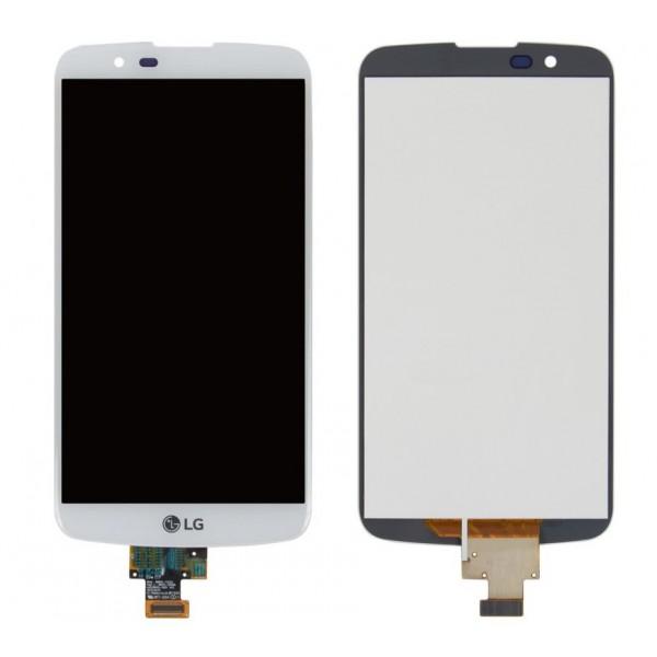 Ekranas skirtas LG K420n K10 baltas HQ