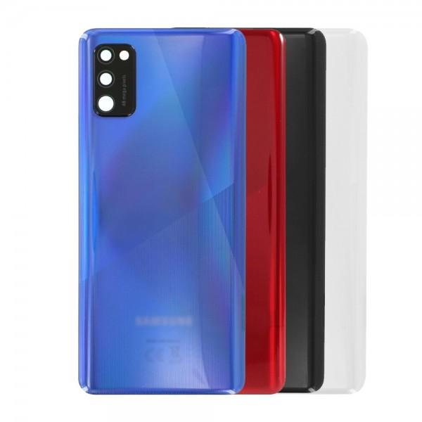 Galinis dangtelis skirtas Samsung A415 A41 2020 / Prism Crush Black / (su kameros stikliuku) HQ