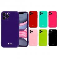 Dėklas Apple iPhone 12 Pro Max, galinis iš silikono, chaki spalvos, JELLY CASE