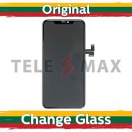 Ekranas su lietimui jautriu stikliuku Apple iPhone 11 Pro Max, juodas, (originalus restauruotas LT)