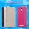 Dėklas Xiaomi Redmi NOTE 2, atverčiamas į šoną, auksinis, SPARKLE