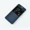 Dėklas Samsung Galaxy S6 edge+ G928, atverčiamas į šoną su langeliu, tamsiai mėlynas, FLEXI S-VIEW