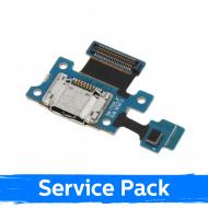 Krovimo lizdas skirtas Samsung T705 Tab S 8.4'''' su lanksčiąja jungtimi / plata originalus (Service Pack)