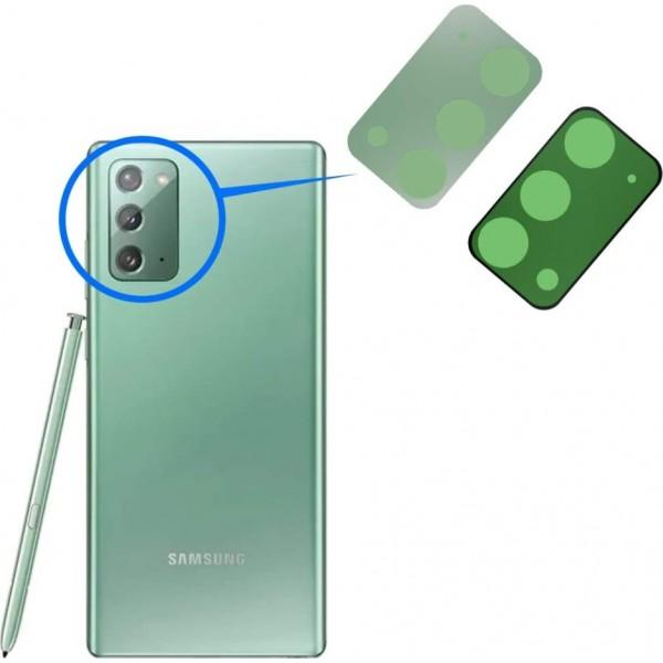 Galinės kameros stikliukas skirtas Samsung N980 Note 20 galinės kameros stikliukas / GREEN /