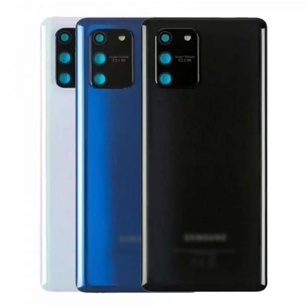 Galinis dangtelis skirtas Samsung G770 S10 Lite / White / (su kameros stikliuku) HQ