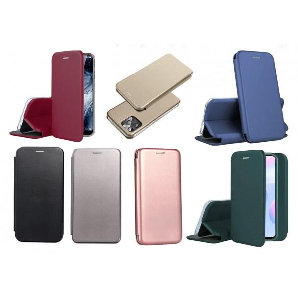 Dėklas Samsung Galaxy S21+ 5G G996, atverčiamas į šoną, mėlynas, SMART DIVA