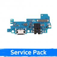 Lanksčioji jungtis Samsung Galaxy A31 A315, su įkrovimo lizdu, (Original Service Pack)