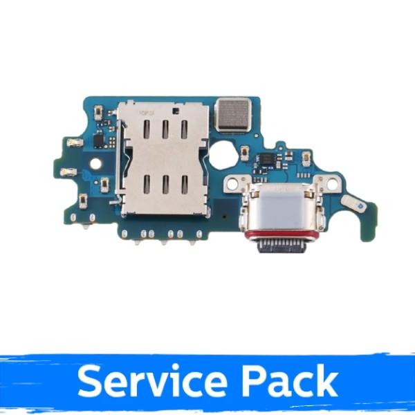 Krovimo lizdas su lanksčiąja jungtimi Samsung Galaxy S21 5G G991, (Original Service Pack)
