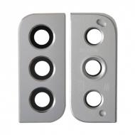 Galinės kameros stikliukas skirtas Samsung S901 S22 / S906 S22 Plus galinės kameros stikliukas / White /