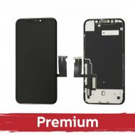 Ekranas su lietimui jautriu stikliuku Apple iPhone XR, juodas, (INCELL Premium)