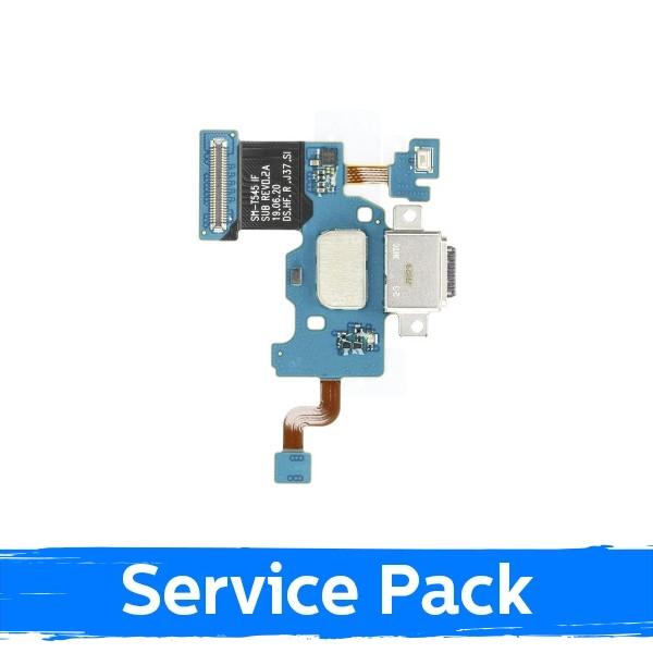 Krovimo lizdas skirtas Samsung T545 Tab Active Pro su lanksčiąja jungtimi / plata (Service Pack)