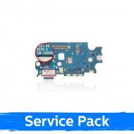Krovimo lizdas skirtas Samsung S906 S22 Plus su lanksčiąją jungtimi / plata (Service Pack)