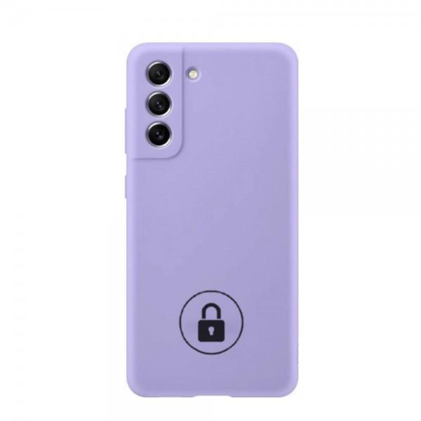 Dėklas Samsung Galaxy A53 5G A536, galinis iš silikono, violetinis (Violet), SILICONE COVER (originalus įpakavimas)