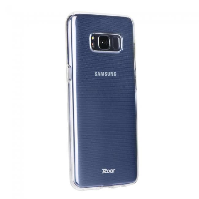 Dėklas Samsung Galaxy J5 (2017) J530, galinis iš silikono, skaidrus, ROAR ALL DAY COLORFUL