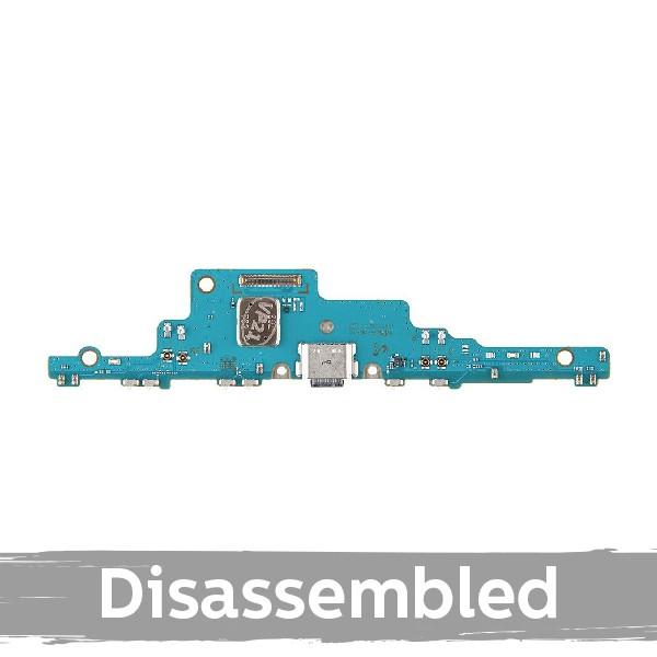 Krovimo lizdas skirtas Samsung T736 / T733 Tab S7 FE su lanksčiąja jungtimi / plata (išimtas iš įrenginio)