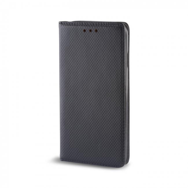 Dėklas Nokia 7, atverčiamas į šoną, juodas, SMART MAGNET