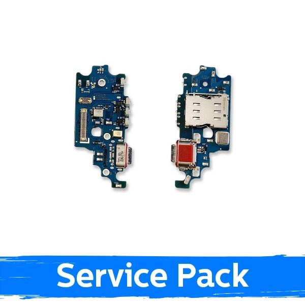 Krovimo lizdas skirtas Samsung G996 S21 Plus su lanksčiąją jungtimi / plata (Service Pack)