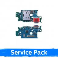Krovimo lizdas skirtas Samsung S916 S23 Plus su lanksčiąją jungtimi / plata (Service Pack)