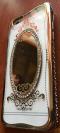 Galiniai dangteliai, Silikoniniai 3D Mirror, Diamond Samsung S7, Rose Gold