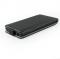 Dėklas Samsung I9190 / I9195 Galaxy S4 mini, atverčiamas į apačią, juodas, FLEXI PREMIUM