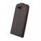 Dėklas Samsung Galaxy Note 2 N7100, atverčiamas į apačią, juodas, ELEGANCE
