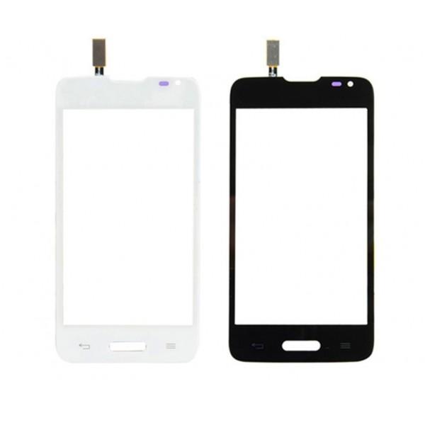 Lietimui jautrus stikliukas skirtas LG D280 L65 baltas HQ