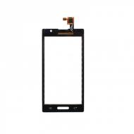 Ekranas su lietimui jautriu stikliuku Nokia Lumia 800, su juodu rėmeliu, HQ