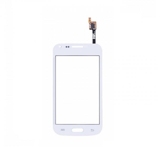 Lietimui jautrus stikliukas skirtas Samsung G350 / G3502 / G3500 Core Plus baltas HQ