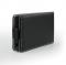 Dėklas Sony Xperia E3 D2203, atverčiamas į apačią, juodas, FLEXI PREMIUM