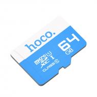 Atminties kortelė MicroSDHC 64GB, 10 klasė, HOCO