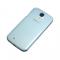 Dėklas Samsung I9190 / I9195 Galaxy S4 Mini, galinis iš silikono, mėlynas, SNAP ON ULTRA SLIM